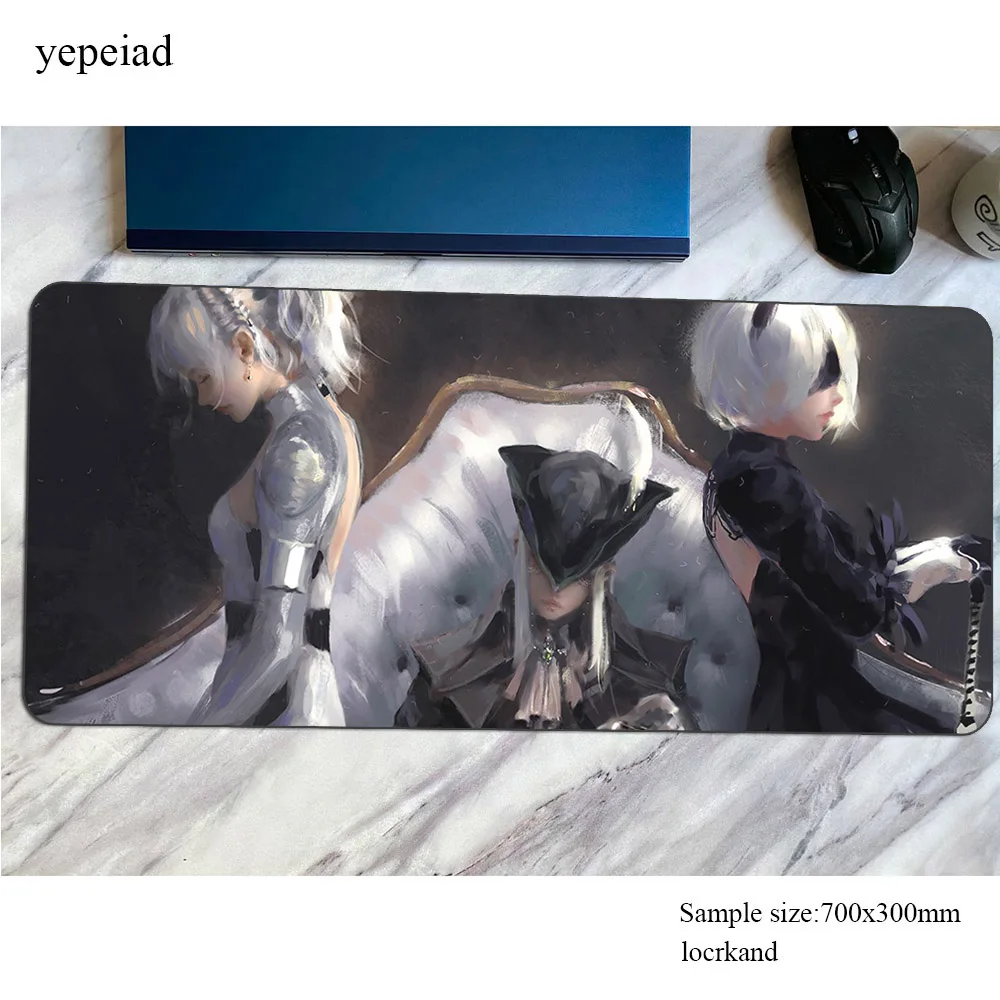 nier-automata-mouse-pad-personalidade-tapetes-de-computador-mouse-pad-acessorios-de-jogos-grande-mousepad-menino-presente-teclado-jogos-pc-gamer
