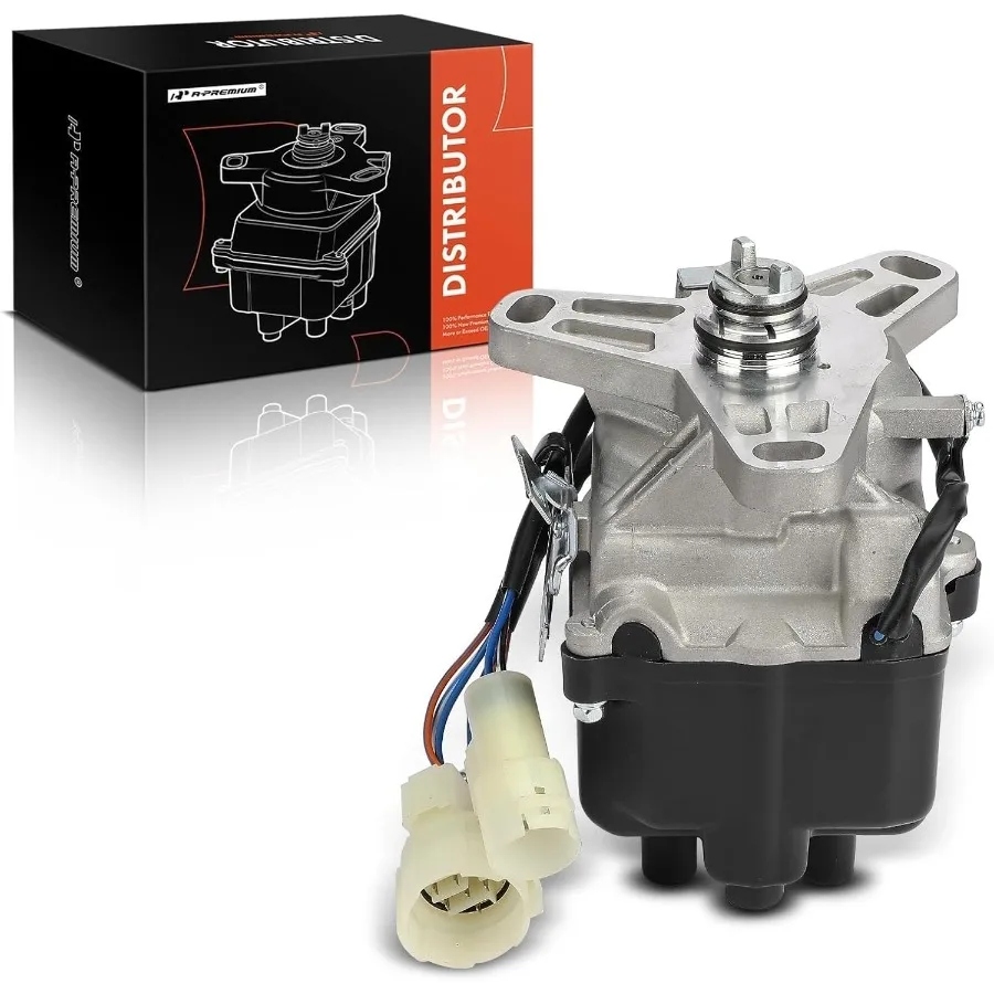 

Распределитель зажигания A-Premium с крышкой и ротором для Honda Civic 1988-1991 и CRX 1988-1991, совместимый с Eng 1,5 л и 1,6 л.