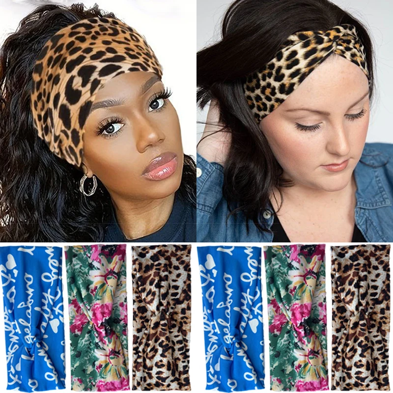 

Широкие нескользящие повязки для волос, повязки для йоги, фитнеса и активного отдыха, впитывающие пот, дышащие, эластичные спортивные повязки на голову