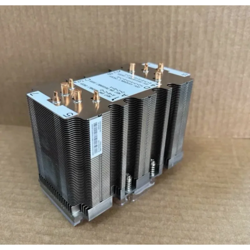 

90% new Dissipateur thermique pour SXM2 GPU V100 P100, 10 tubes en cuivre, hauteur de dissipation thermique 11cm