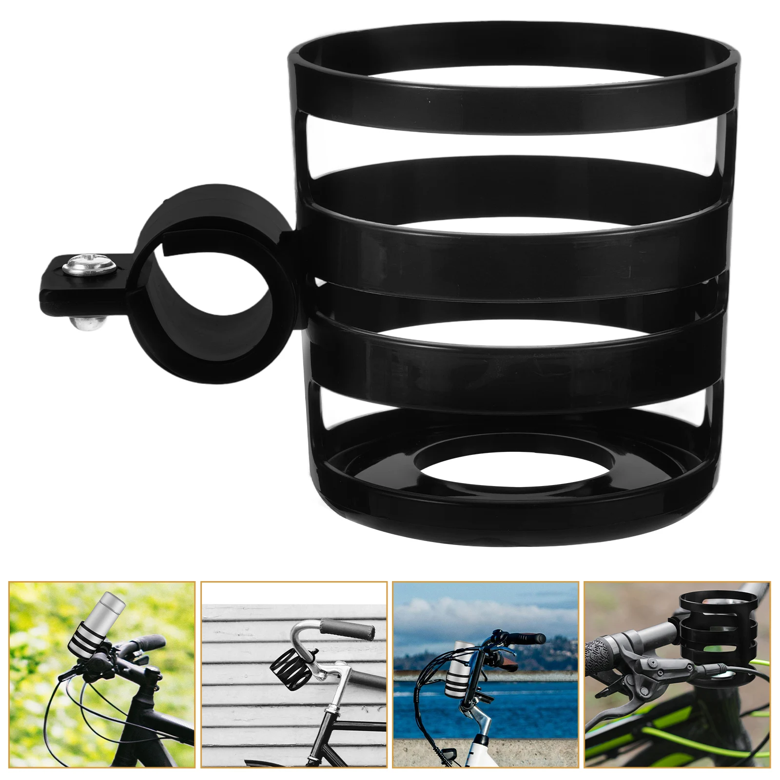 

1pcs Bicycle Water Bottle Holder Black Bike Cage Lightweight Durable Multi-purpose Safe Outdoor Sports Cycling Accessories