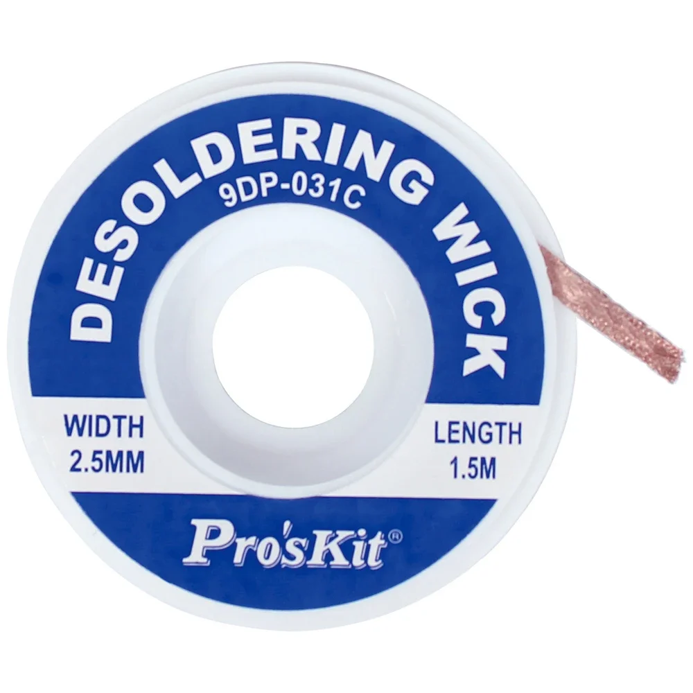 Pro'skit 9DP-031B Bga Zuig Tin Lijn Desolderen Lont Solder Remover Draad Voor Pcb Ic Moederbord Reballing Tool