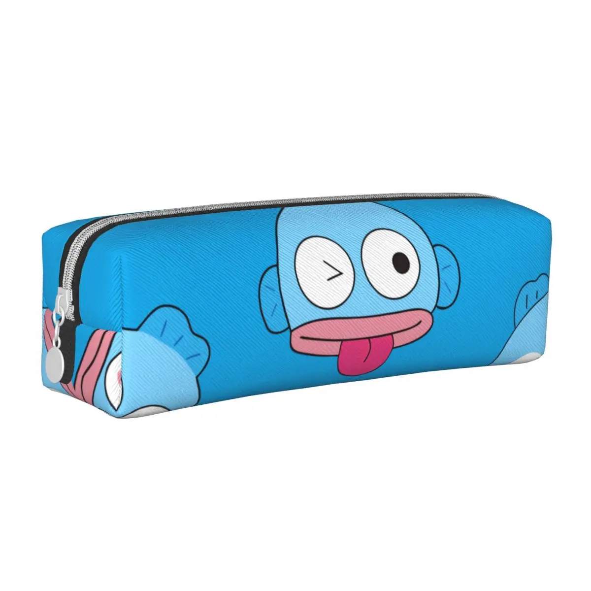 Cartoon Hangyodon Pencil Case Fun Pen Box Bags Girls Boys Big Capacity Students School Zipper Pencil Box