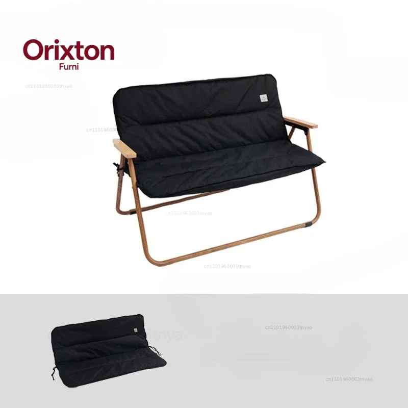 103x76.5cm Outdoor Folding Garden Camping Seat Mat With Fasten Strap Chair Cushion Padded Quilt Camping Chair Cushion