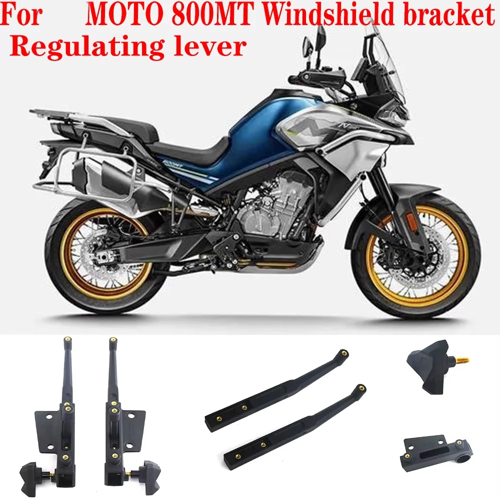 Regolatori del parabrezza per moto CF 800MT, staffa regolabile per il flusso d'aria del parabrezza per CF 800MT MT800 CF800-5