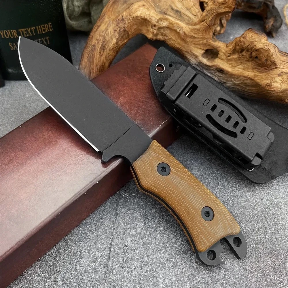 bk11-軍事戦術固定刃ナイフ-8cr13mov-ブレードリネンハンドル屋外キャンプサバイバル-edc-ナイフハイキング釣りツール