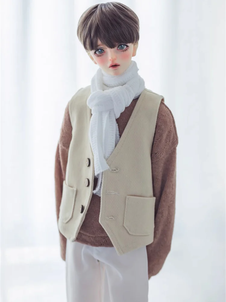 New Arrival BJD Doll Clothes For 1/3 1/4 MSD Doll Sweater Pants Vest Scarf Dolls Clothing Accessories