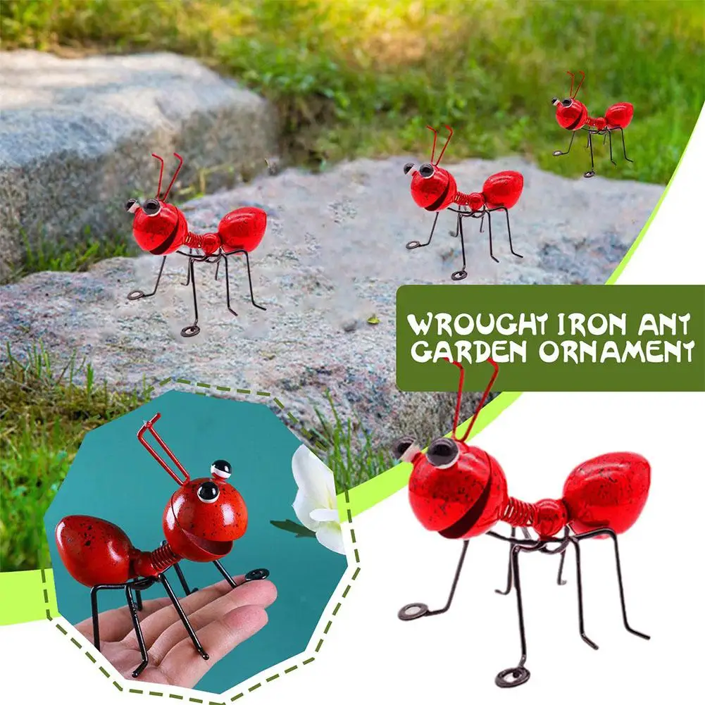 

Cute Ant Statue Garden Decor Figure Stand Ant For Outdoor Yard Lawn Decoration Ant Sculpture Home Desktop Decor S0D0