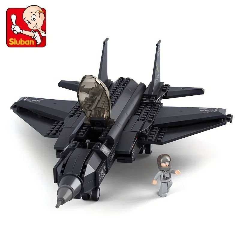 Armed Helicopter Assembled Building Block Toys, Fighter Model Assembled Building Blocks, Desktop Ornaments, Christmas Gifts