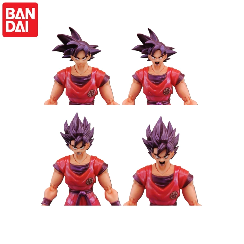 In Stock! Original Bandai S.H.F Dragon Ball Z Super Saiyan Kaioken 2.0 Red Hair Son Goku Namek Full Power Action Figure Toys