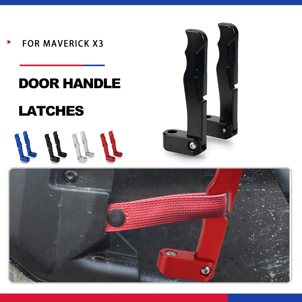 UTV X3 Door Handle Kit For Can Am Maverick X3 2017-2023 4x4 Turbo DPS Max R RR XMR XRC XRS XDS 2018 2019