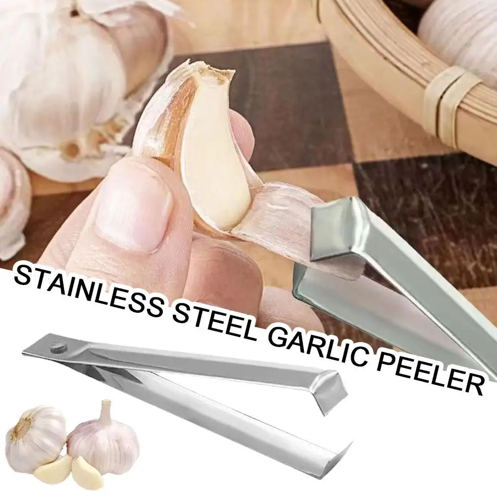 Fish Bone Tweezers Garlic Peeler Garlic Forceps Removal Tools Clip for Cooking Practical Small Tools Fish Bone Plucking Cla K1D6