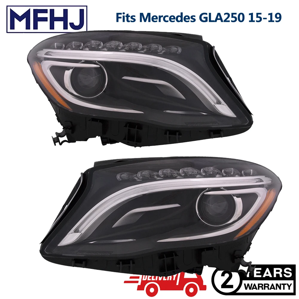 For Mercedes GLA250 2015-2019 Left or Right Headlight Bi-Xenon CAPA Certified