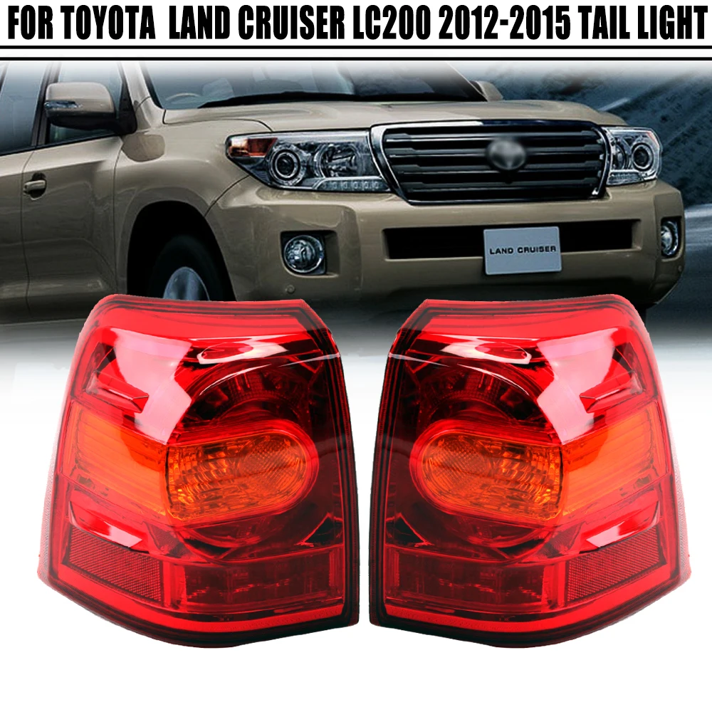 Left/Right Side Tail Lamp For TOYOTA Land Cruiser LC200  2012 2013 2014 2015 Rear Tail Light Brake Lamp with