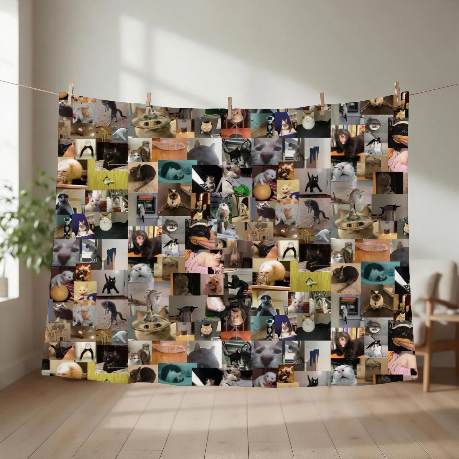 Ultimate Cursed Cats (4K) Throw Blanket Comforter Extra Large Throw Decorative Sofas for winter Blankets