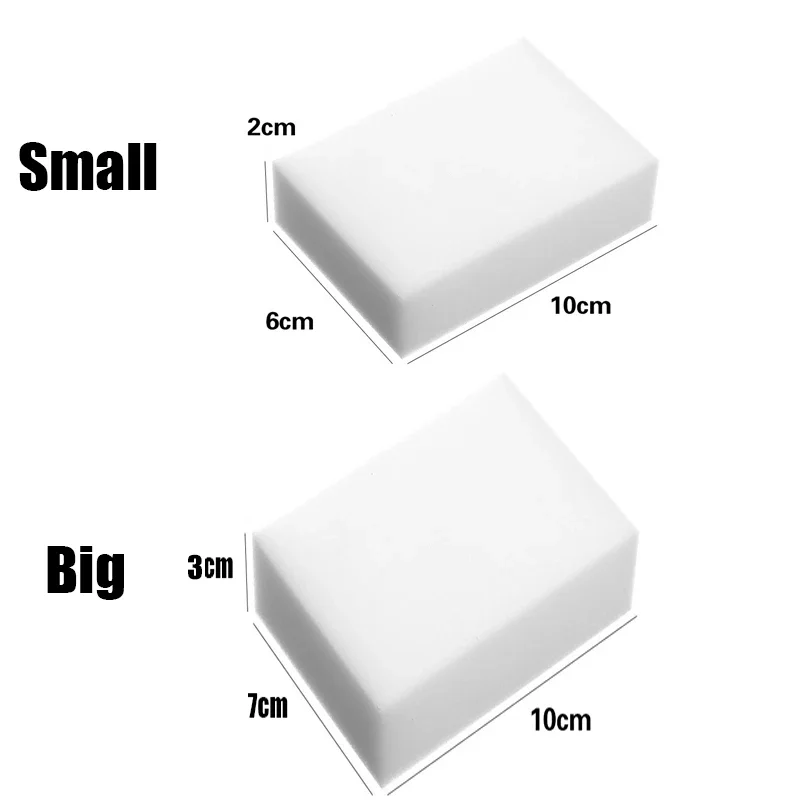 Melamine Sponge Magic Cleaning Sponges, 10x6x2cm