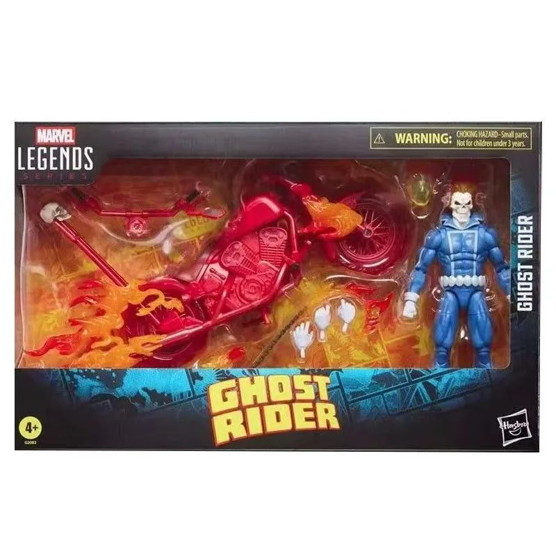 In Stock Hasbro Marvel Legends Series Ghost Rider Models Anime Movie Toys Model Action Figure Scale Humanoid Gift Hobbies view 6
