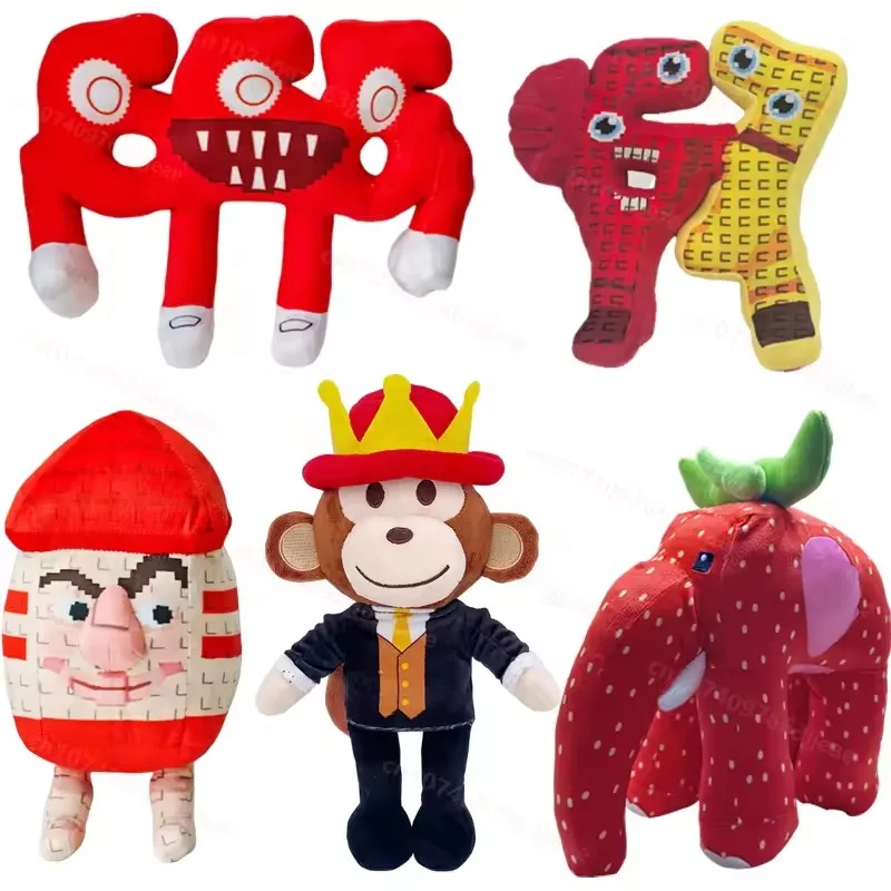 Figurki akcji z kreskówki Hot Steel, zabawne pluszowe lalki, idealne dla dzieci do zabawy.