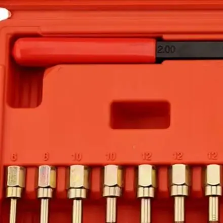 

15x Thread Repair Tool Carbon Steel 28.5*16*5.5cm Screw Thread Repair Tool Auto Repair Combination Tool For Auto Screw Fixing