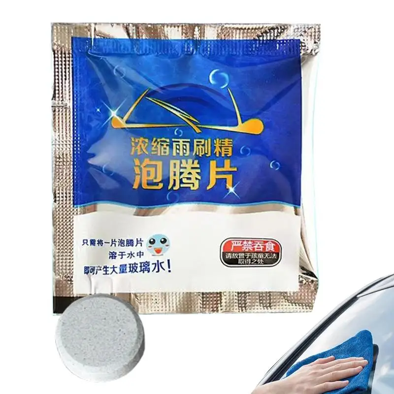 Windshield Wiper Tablets Window Glass Cleaner Multipurpose Windshield Washer Fluid Concentrate For Car Kitchen Window