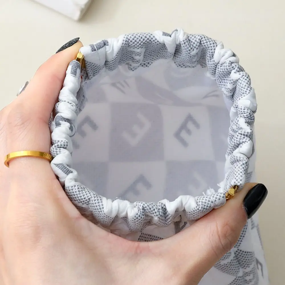 

Coin Purse Letter Leaf Spring Bag Data Cable Storage Bag Cosmetic Bag Self-closing Storage Bag Solid Color