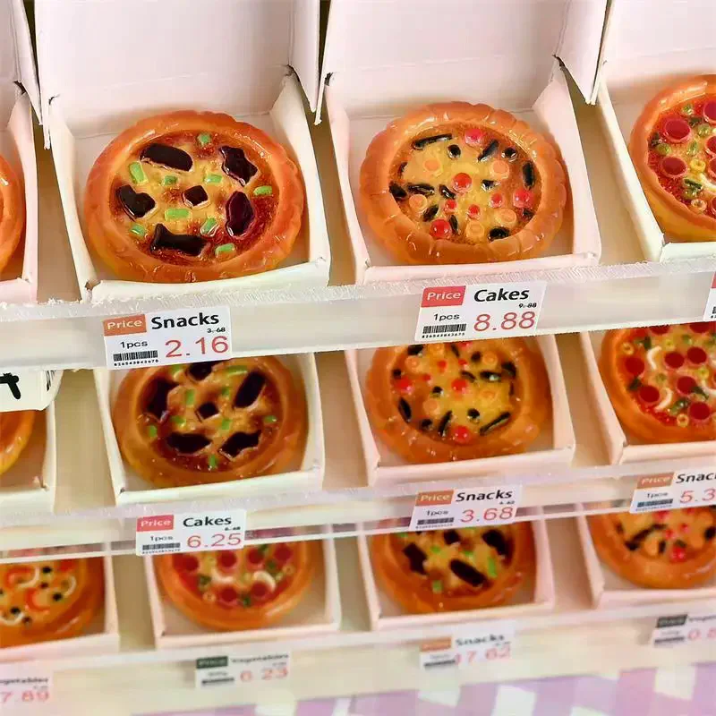 10 PCS Puppenhaus Miniatur Simulierte Pizza Modell Küche Lebensmittel Zubehör Für Puppe Haus Dekor Kinder Pretend Spielen Spielzeug Geschenk