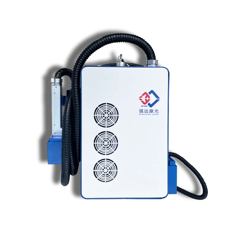 

Портативный ручной лазерный очиститель Backpack Pulse 100 Вт, 8 режимов очистки для удаления ржавчины, краски и масла