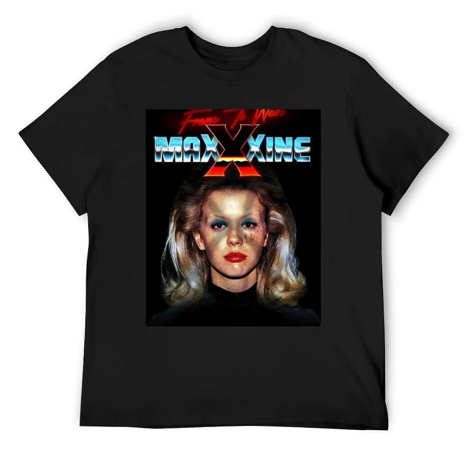 maXXXine (2024) T-Shirt anime tshirt plus size clothes Men's t shirts