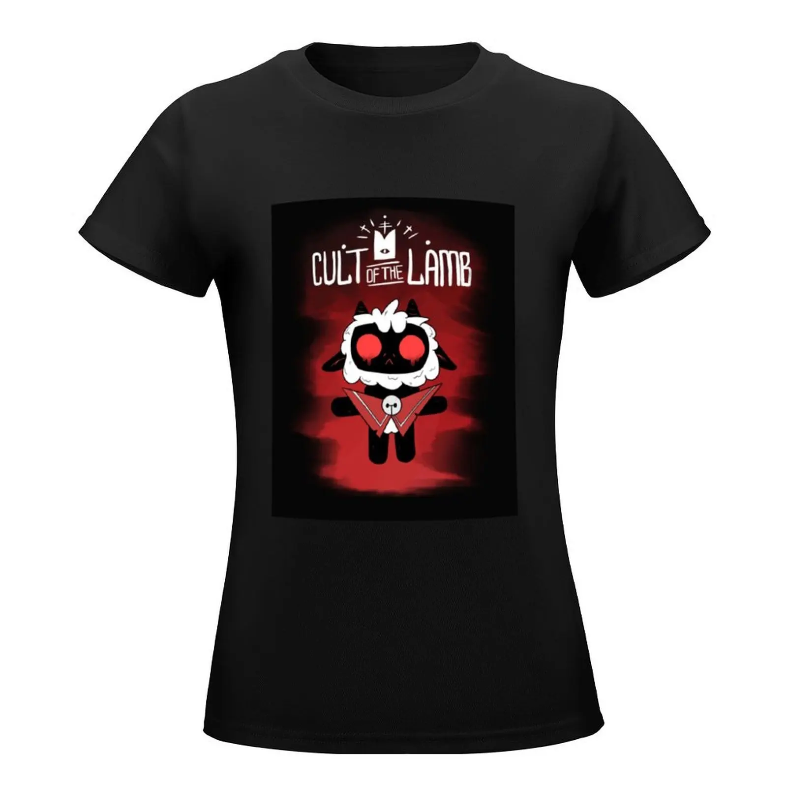 Cult Of The Lamb T-Shirt summer tops blanks oversized oversized workout shirts for Women