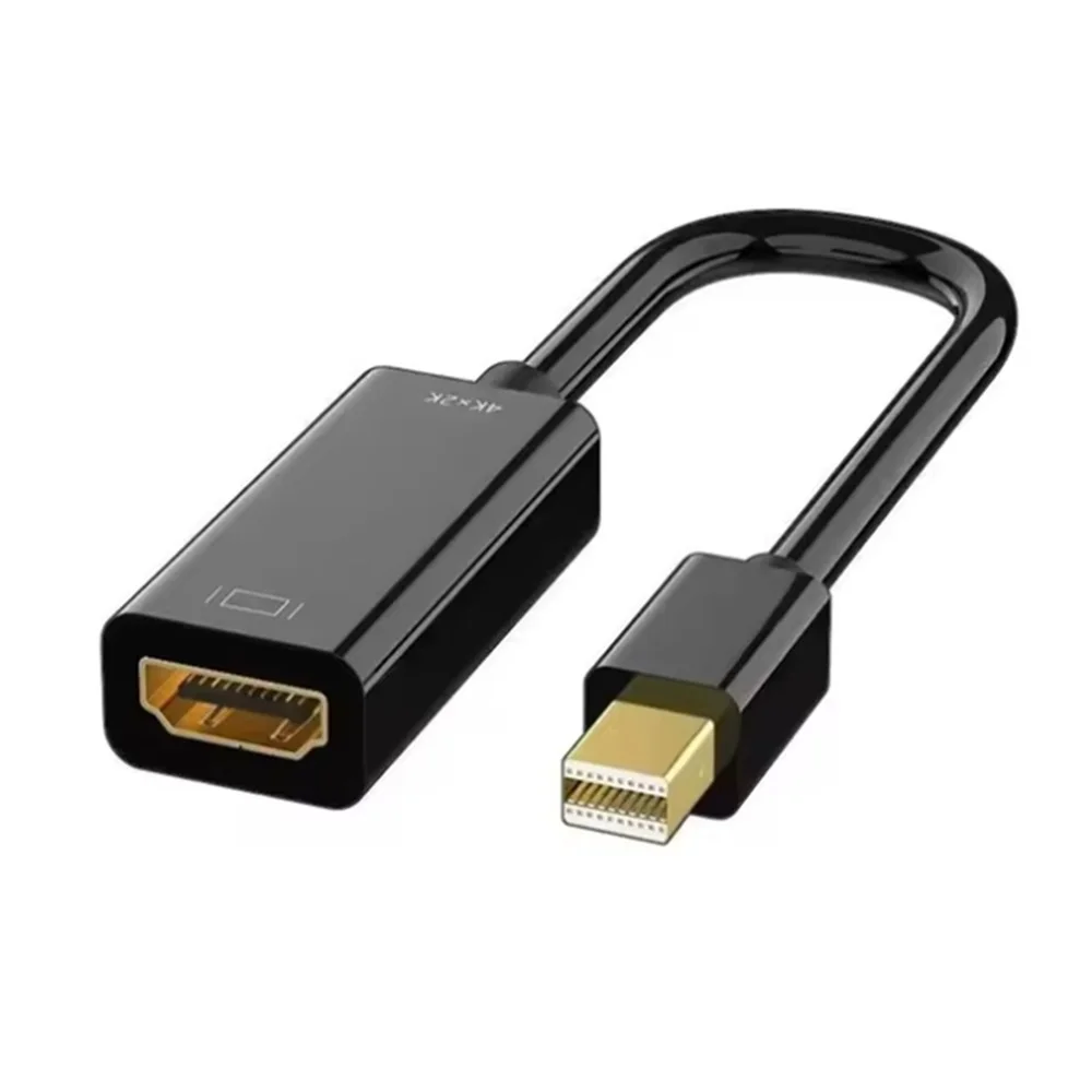 

Mini DP to HDMI-compatible Cable Adapter 4K HDTV Converter Mini Displayport To HDMI Conversion Adapter Computer TV Connection