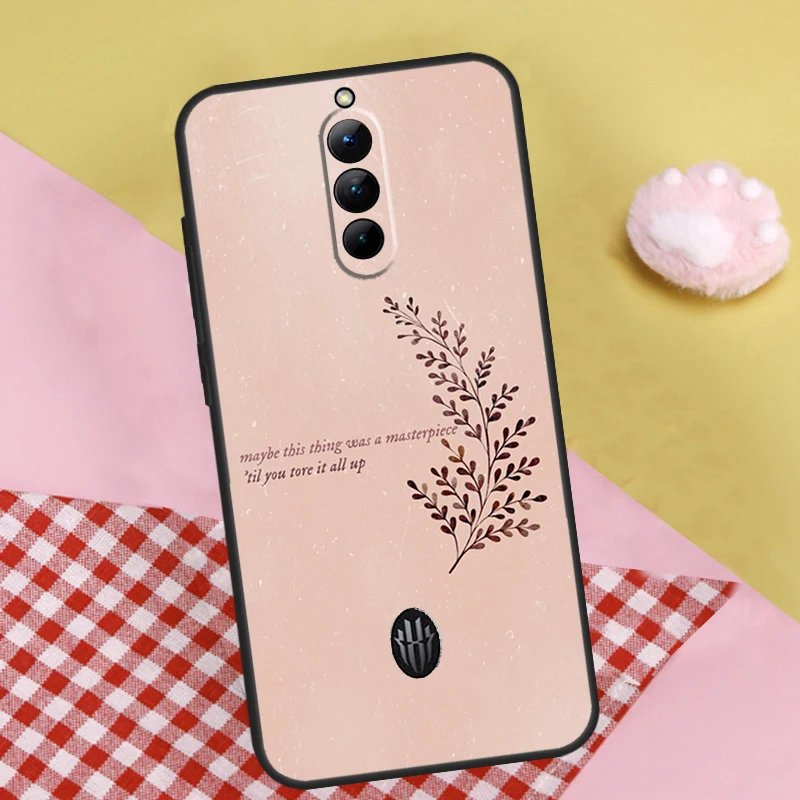 حافظة كلمات جيدة جدًا لهاتف ZTE Nubia Red Magic 6S 7S 7 Pro RedMagic 10 Air 8S 9S 10S 8 9 10 11 Pro Plus Cover #2