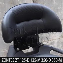 Motorcycle Backrest Support Cushion Back Seat Pad Accessories FOR ZONTES ZT 125-D 125-M 350-D 350-M