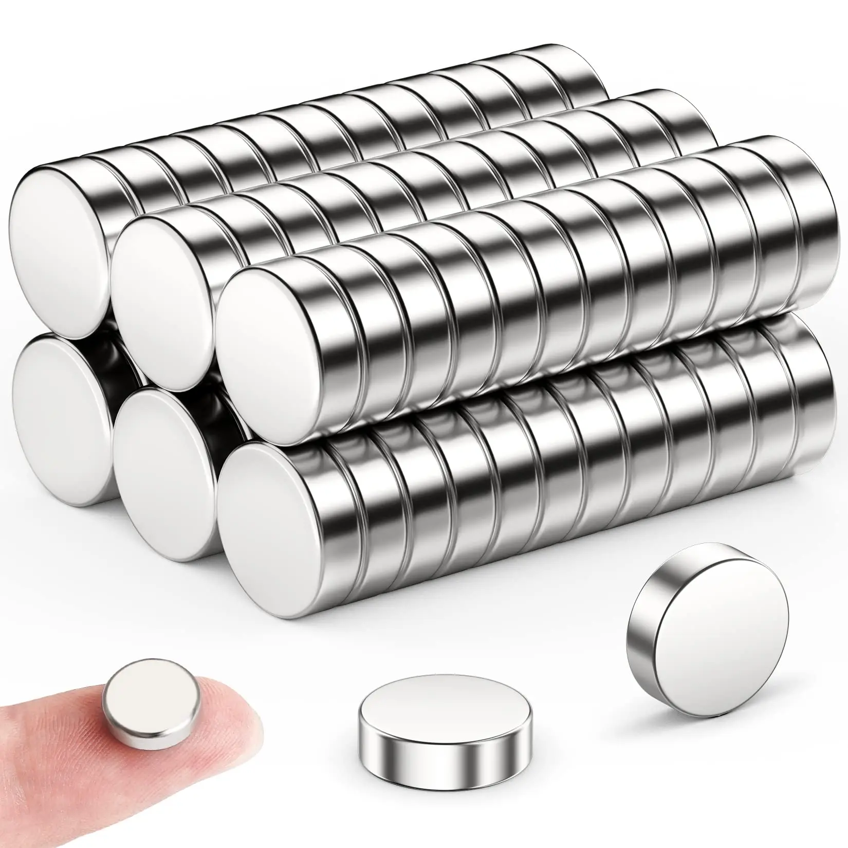 Standard size Round Magnet 10x1/10x2/10x3mm Neodymium Disc Magnets Thick Rare Earth Magnets Round Permanent Magnet