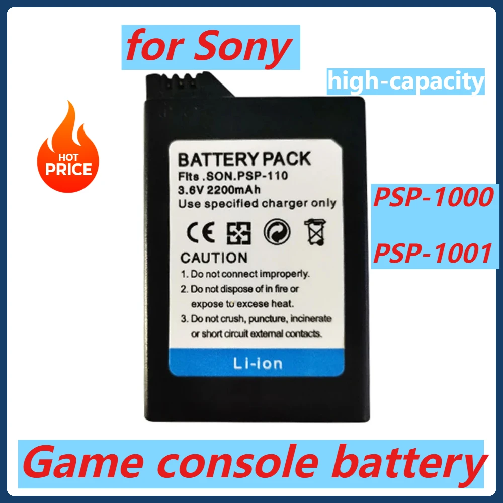 

PSP-1000 PSP-1001 Game Console Battery for Sony PSP-1002 PSP-1003 PSP-1004 PSP-1005 PSP-1006 PSP-110 PSP Host Battery