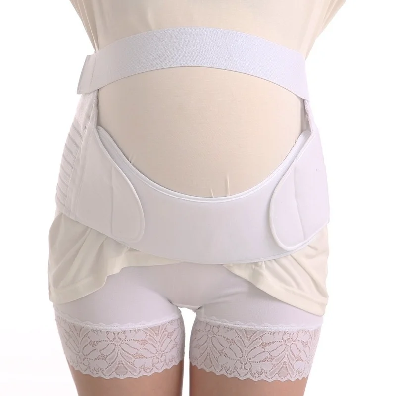 Pregnant Women\'s Belly Belt Breathable Adjustable Pregnant Belly Lumbar Adjustable Support Belt Postpartum Body Sculpting