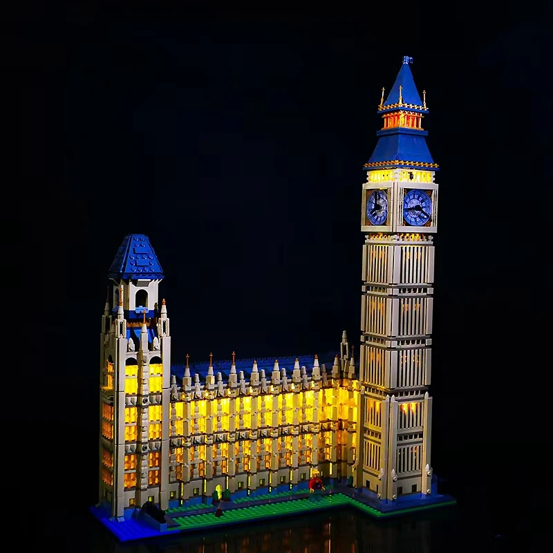 Kit de luz LED DIY RC para LEGO 10253, juego de bloques de construcción Big Ben, solo luz LED, sin modelo de bloques