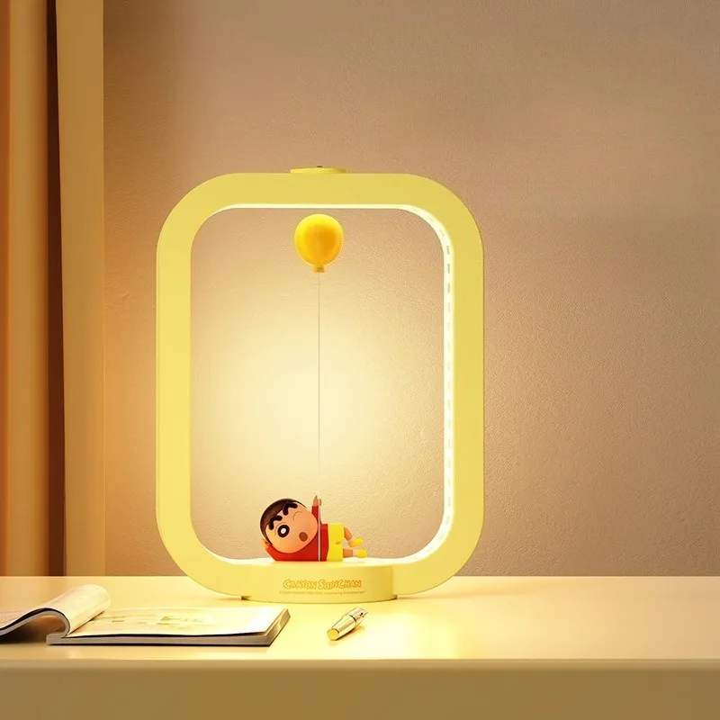 

Crayon Shin-chan Desktop Decoration Magnetic Levitation Lighting Reading Desk Lamp Cartoon Night Light Ornaments Birthday Gift
