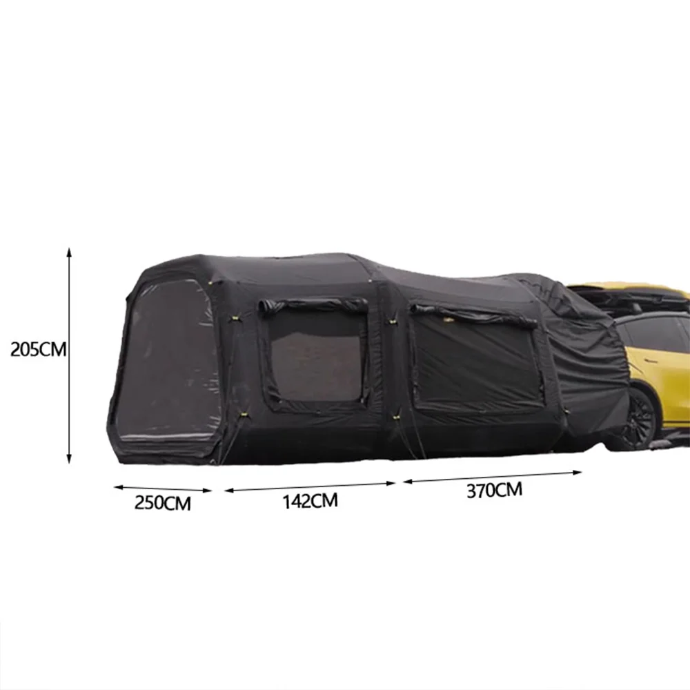 

Lightweight Air Beam Tent Outdoor Thickened Oxford Fabric Waterproof Camping Inflatable Car Tailgate Tent for SUV