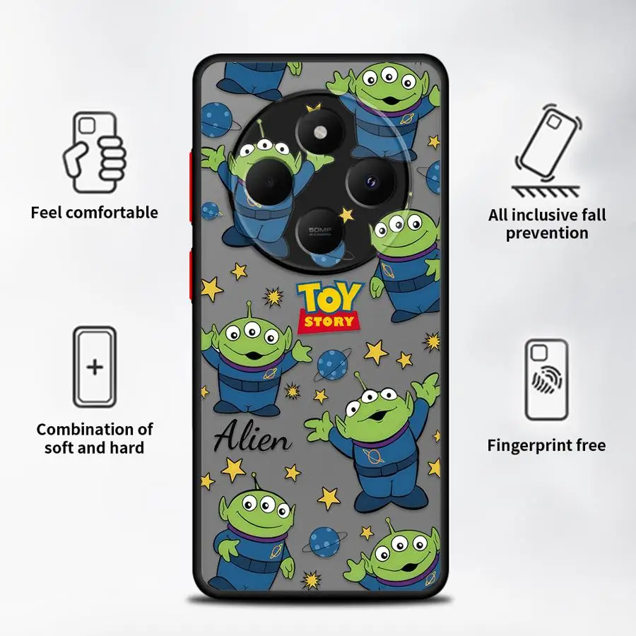 Mary The Cat The Alien Matte Phone Cover Case for Xiaomi Redmi 10 12C 14C 13C A4 A1 A2 Plus K40 Pro 9