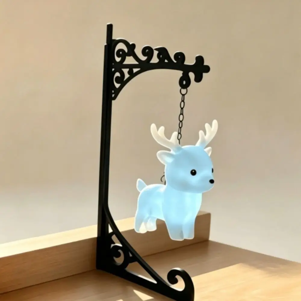 Vintage Style Library Lantern Sturdy Fine Craft Soft Mild Light Night Lamp Decorative Lighting Bookshelf Ghost Light