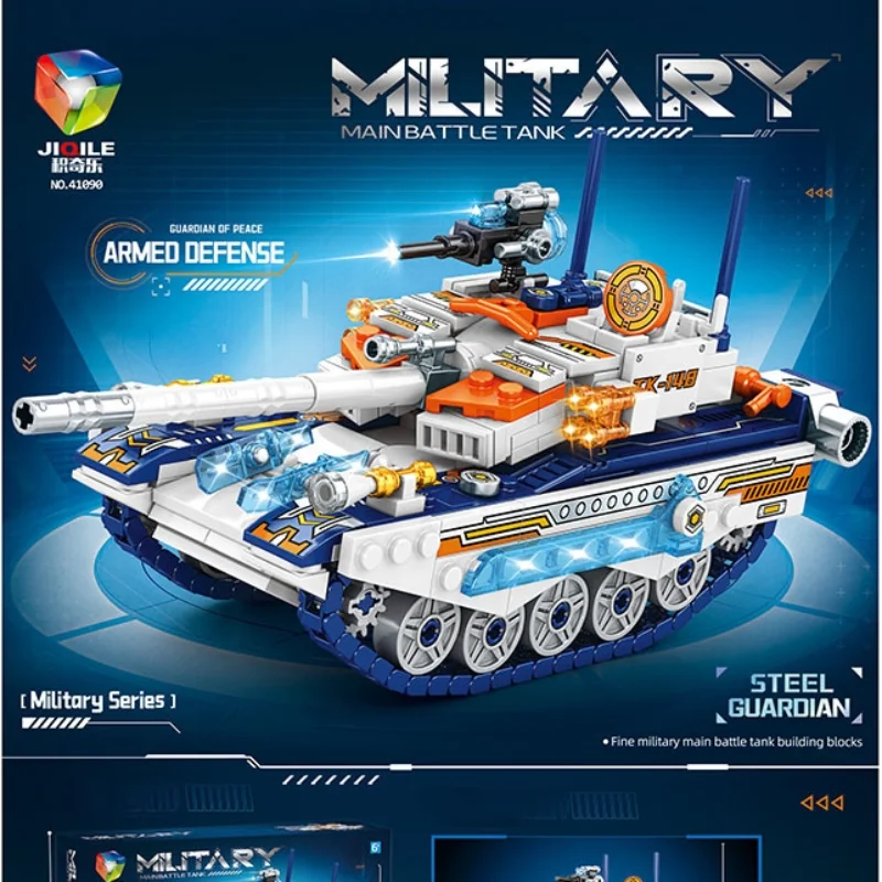Tank Building Blocks Military Sets Missile Vehicle Aircraft Carrier Helicopter Jets Rocket Artillery Armored Car Boys Gifts