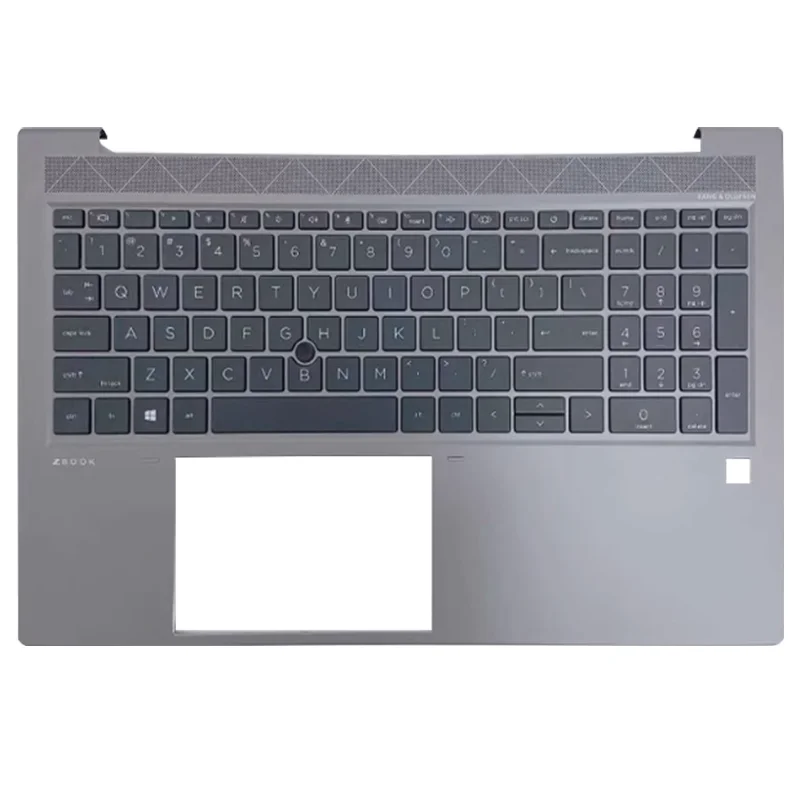 Neue Original US-Tastatur mit Hintergrundbeleuchtung für HP EliteBook 850 G7 G8 Zbook Firefly 15 G7 G8 Laptop-Handballenauflage-Gehäuse Obere Abdeckung M07492-001