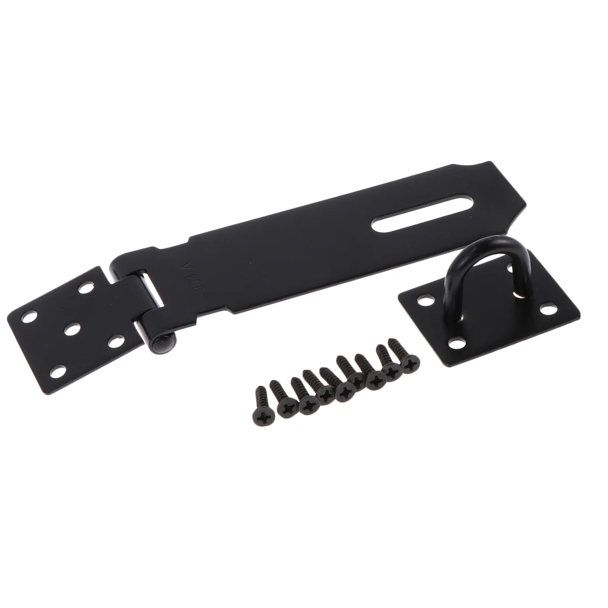 1 قطعة 5 بوصة مزلاج الباب مكافحة سرقة مشبك الثقيلة قفل الأمان للمنزل فندق غير قابل للصدأ نحى إنهاء مزلاج الباب #3