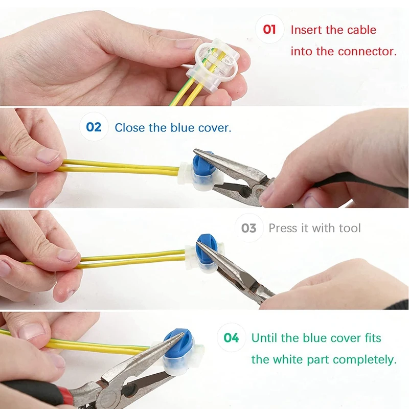 3 Way Wire Connectors 314 Wire Connectors For Garden Auto Lawn Mower Robotic Lawn Mower Connectors