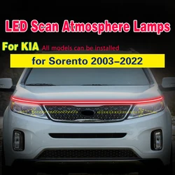 12V LED Fog Lights For KIA Sorento prime 2003-2022 Universal Auto Scan Starting DRL Daytime Running Light Auto Headlights Led