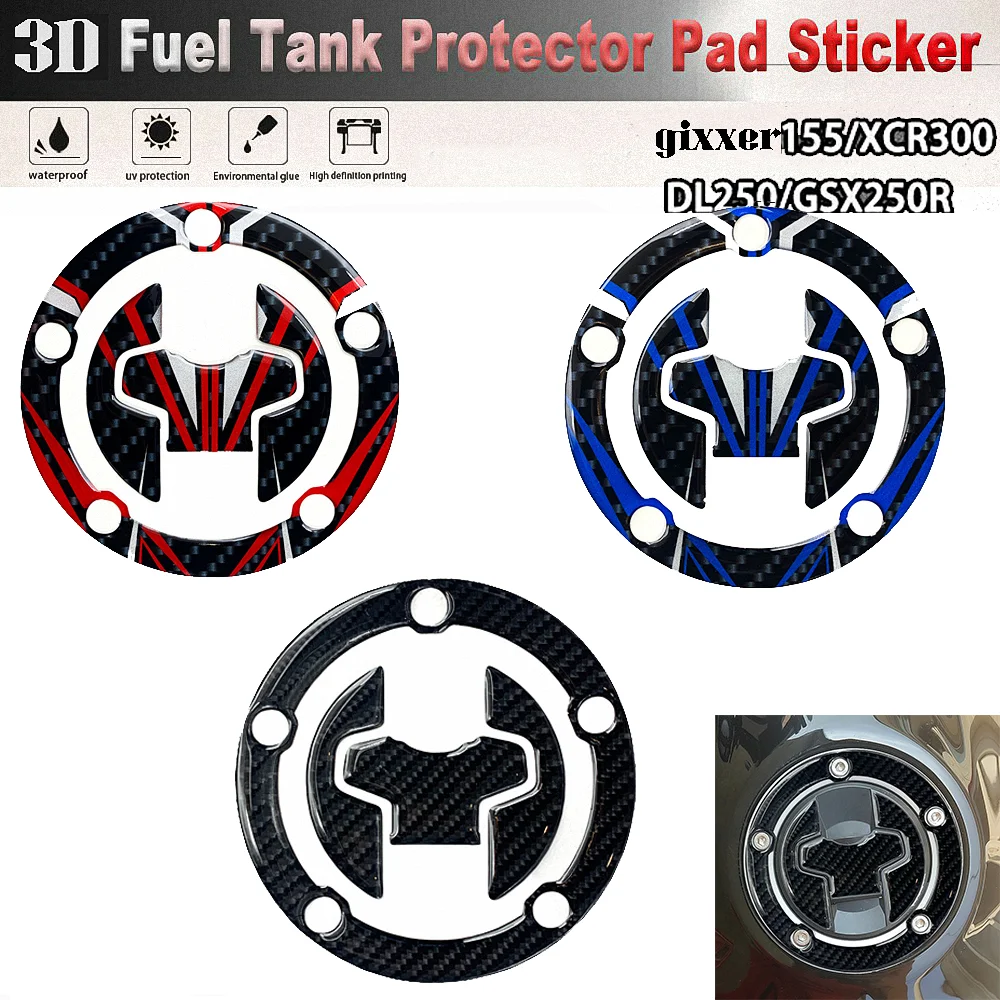 

For Suzuki Stickers Motorcycle Accessories Tank Covers GSXS GSX DL Vstrom V Strom SV 250R SV650 S750 8S 250 650 750 800 950 1050