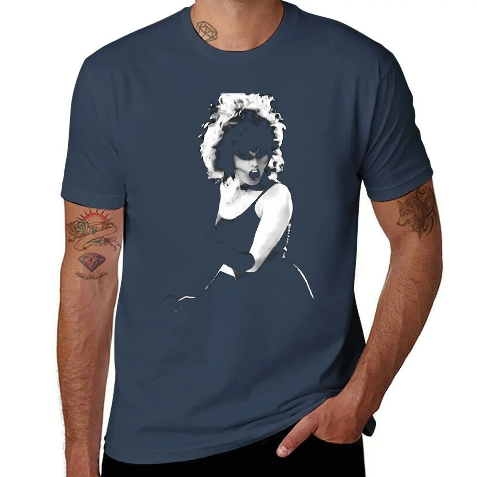 

Benatar Pat T-Shirt Street Art Print Tee Shirt
