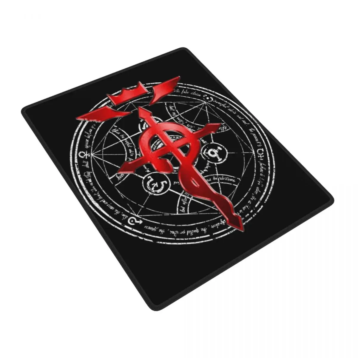 Fullmetal Alchemist Transmutation Symbol Mouse Pad Gamer PC Laptop Mats Keyboard Carpet Computer Gaming Desk Mat 7x9 in 22x18 cm