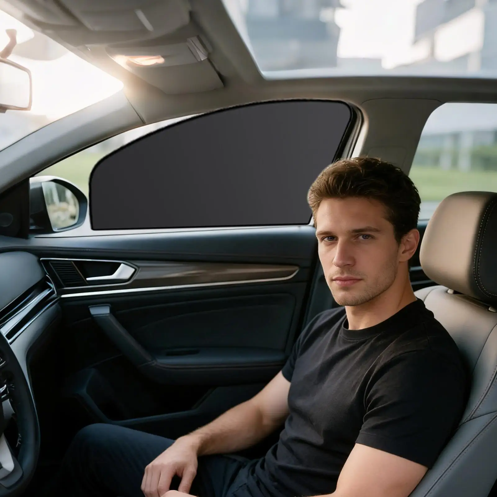 

Солнцезащитные шторки для автомобильных окон: защита от УФ-лучей, защита от защемления пальцами, для автомобилей, прицепов, фургонов, автотранспорта