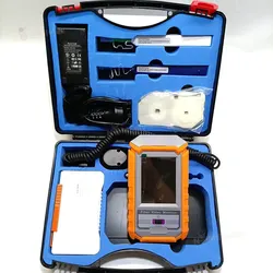 FVM-100 ispezione fibra Video sonda microscopio fibra ottica End Face Inspection Detector Display strumento di pulizia ottica penna pulita